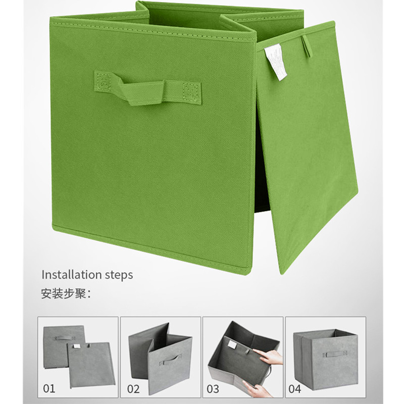 Non Woven Fabric Storage Bin C - Kids Toys Drawers 评论和价格