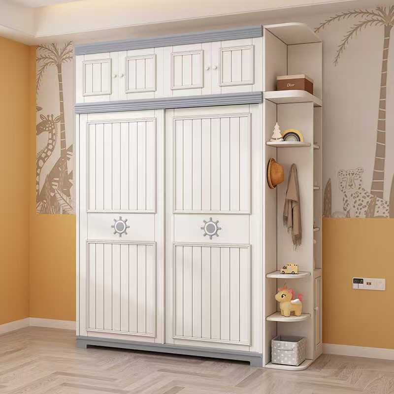 White Wooden Kid Storage Cabin - Kids Toys Mall 评论和价格