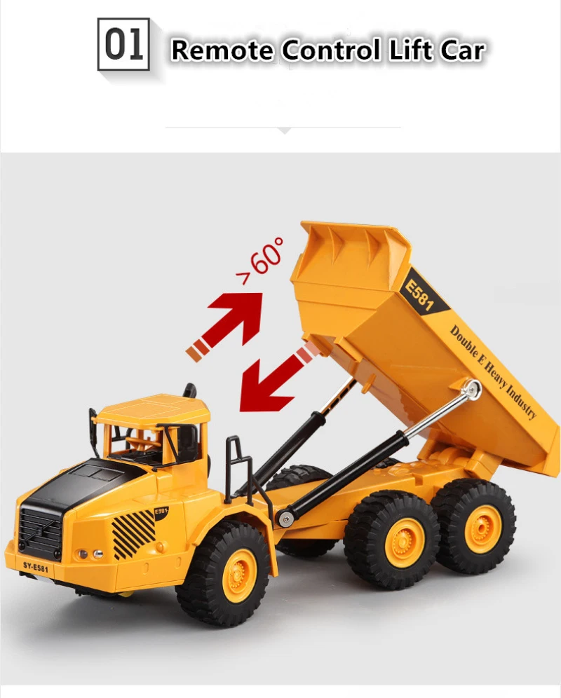 Remote Control Dump Truck RC 1 - Kids Toys Under $20 评论和价格
