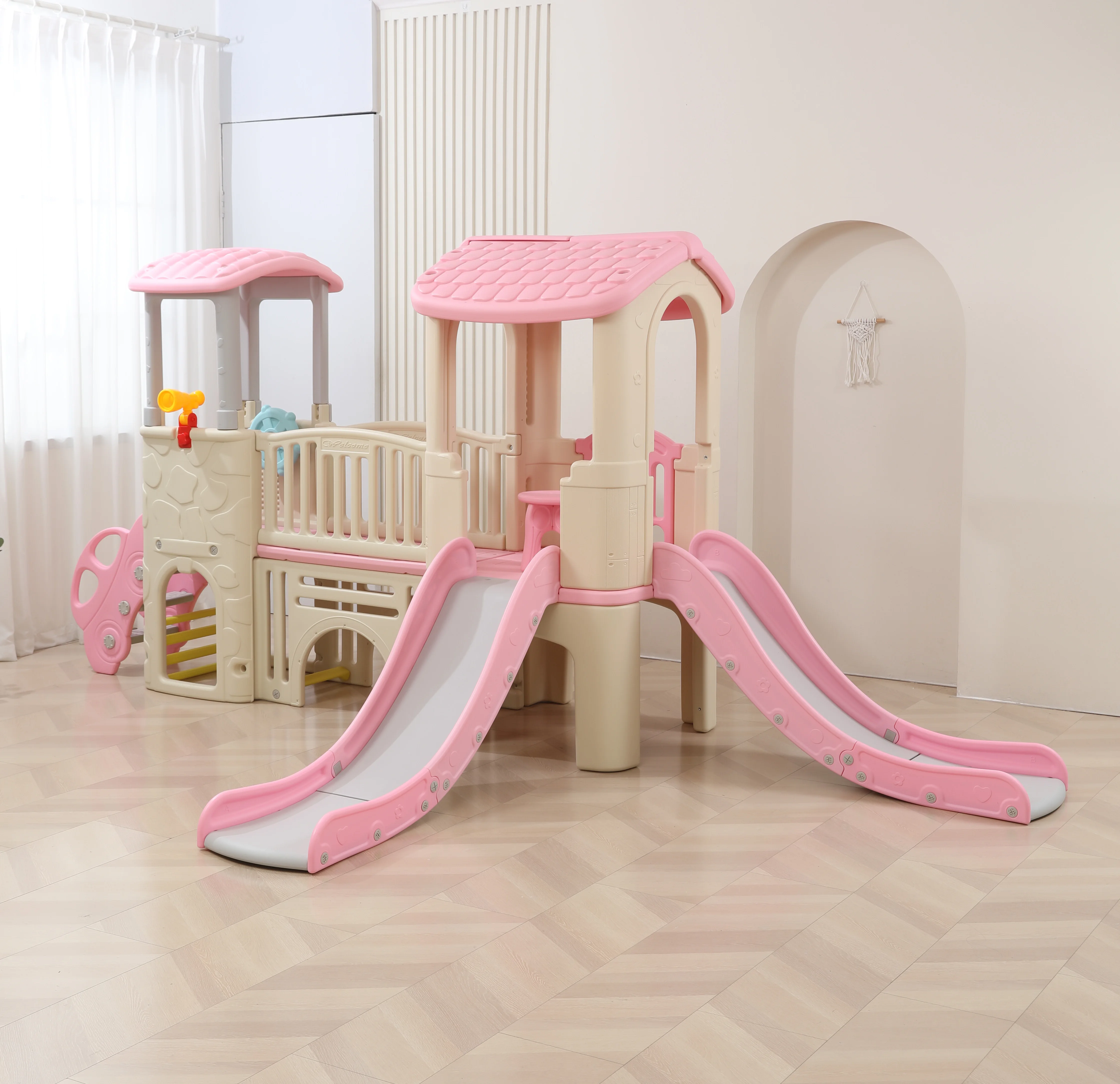 Large Indoor Playhouse Double  - Kids Toys Mall 评论和价格