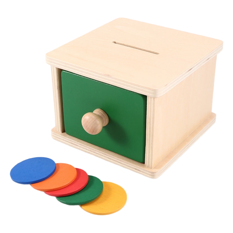 Kids Wooden Coin Box Drawer Ga - Kids Toys Drawers 评论和价格