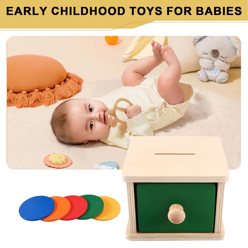 Kids Wooden Coin Box Drawer Ga - Kids Toys Drawers 评论和价格