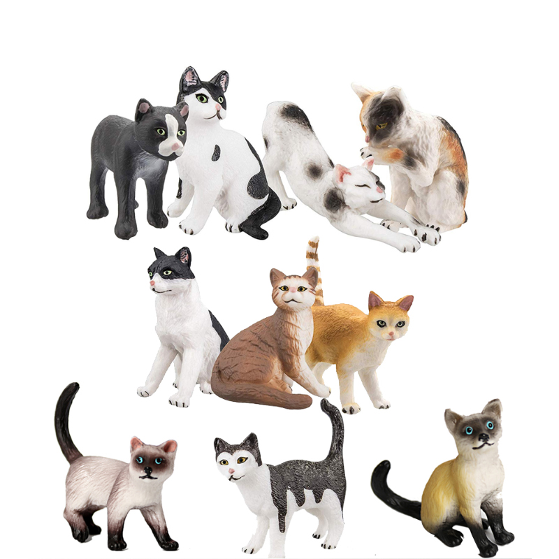 Cat Model Toys Farm Animals Mi - Kids Toys Under 200 评论和价格
