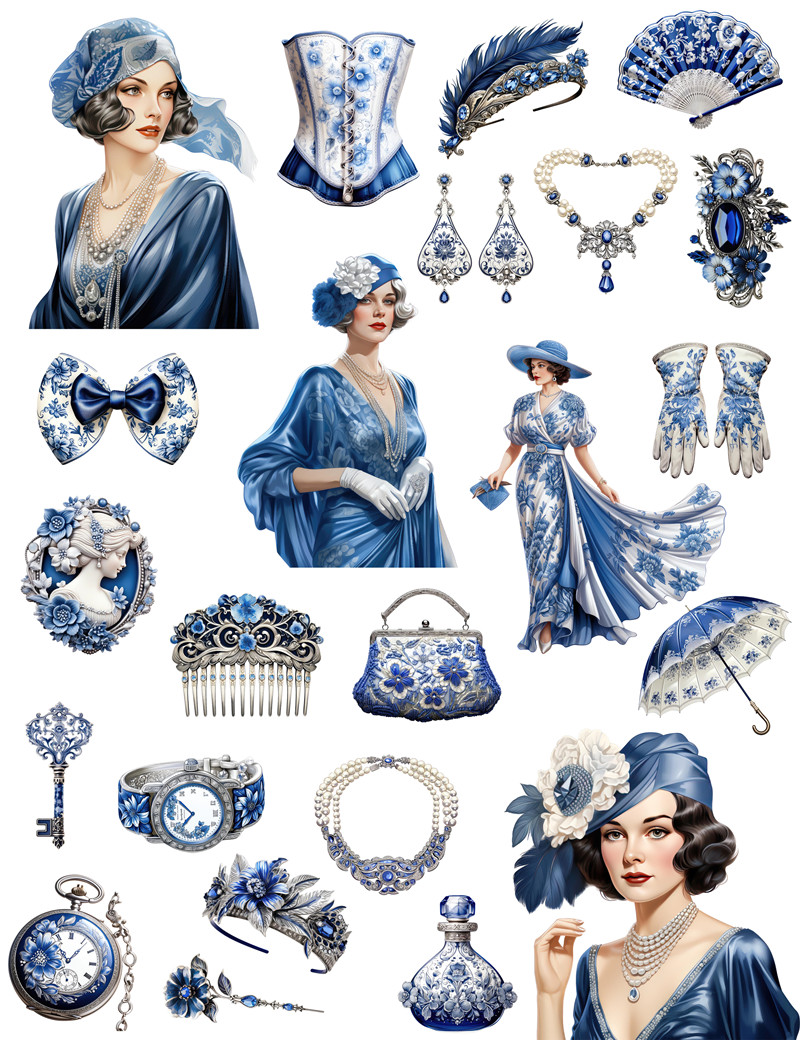 Blue Victoria Girl Stickers Cr - Kids Toys Victoria 评论和价格