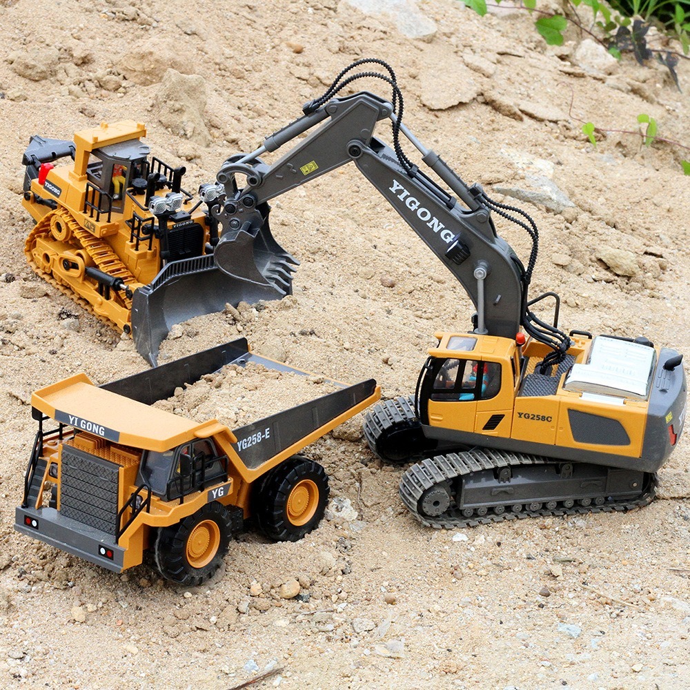 2.4G Remote Control Excavator  - Kids' Toys Channel 评论和价格