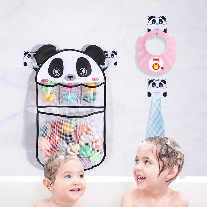 Cartoon Shower Hanging Basket  - Kids Toys Basket 评论和价格