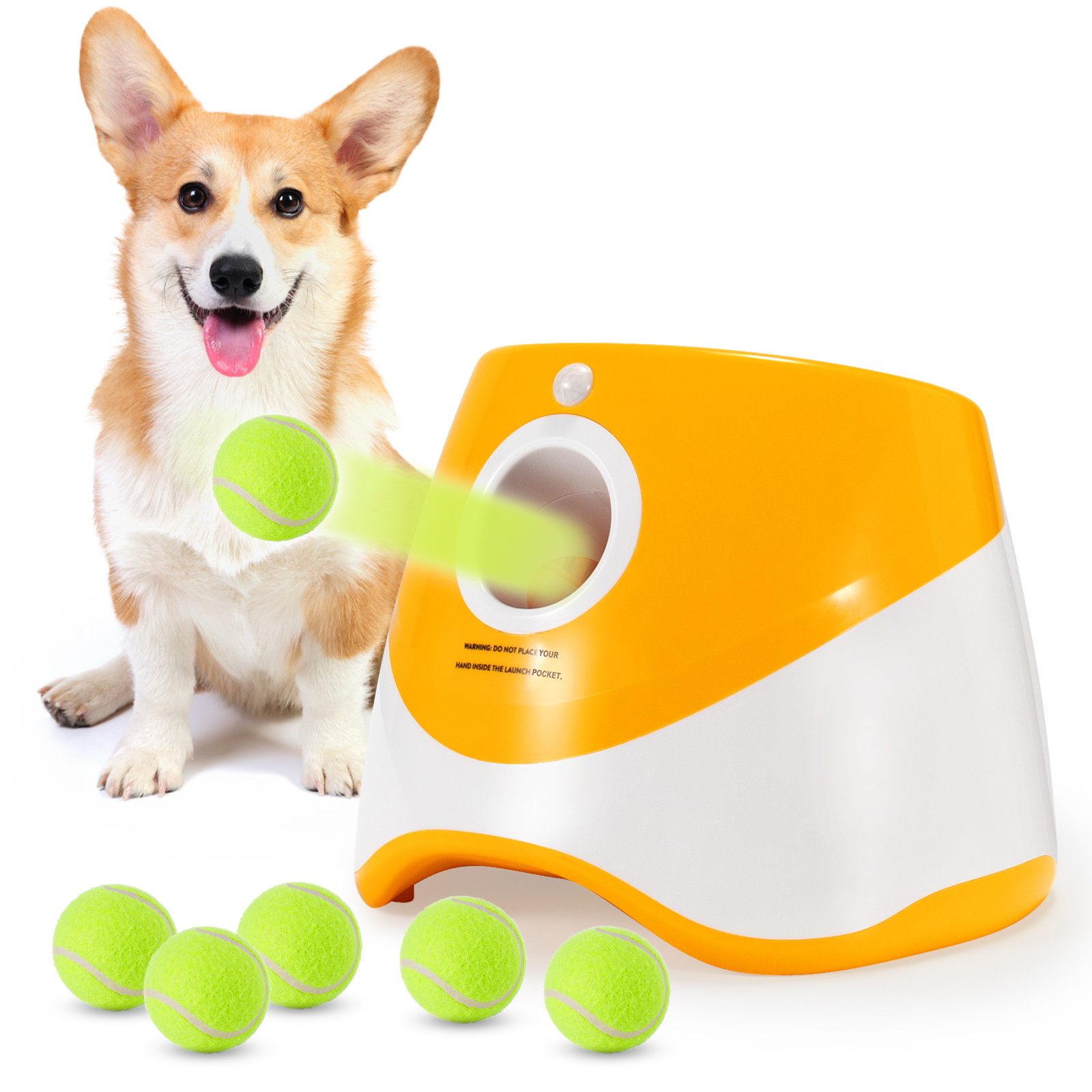 Rechargable Automatic Ball Lau - Catapult Launcher Toy 评论和价格