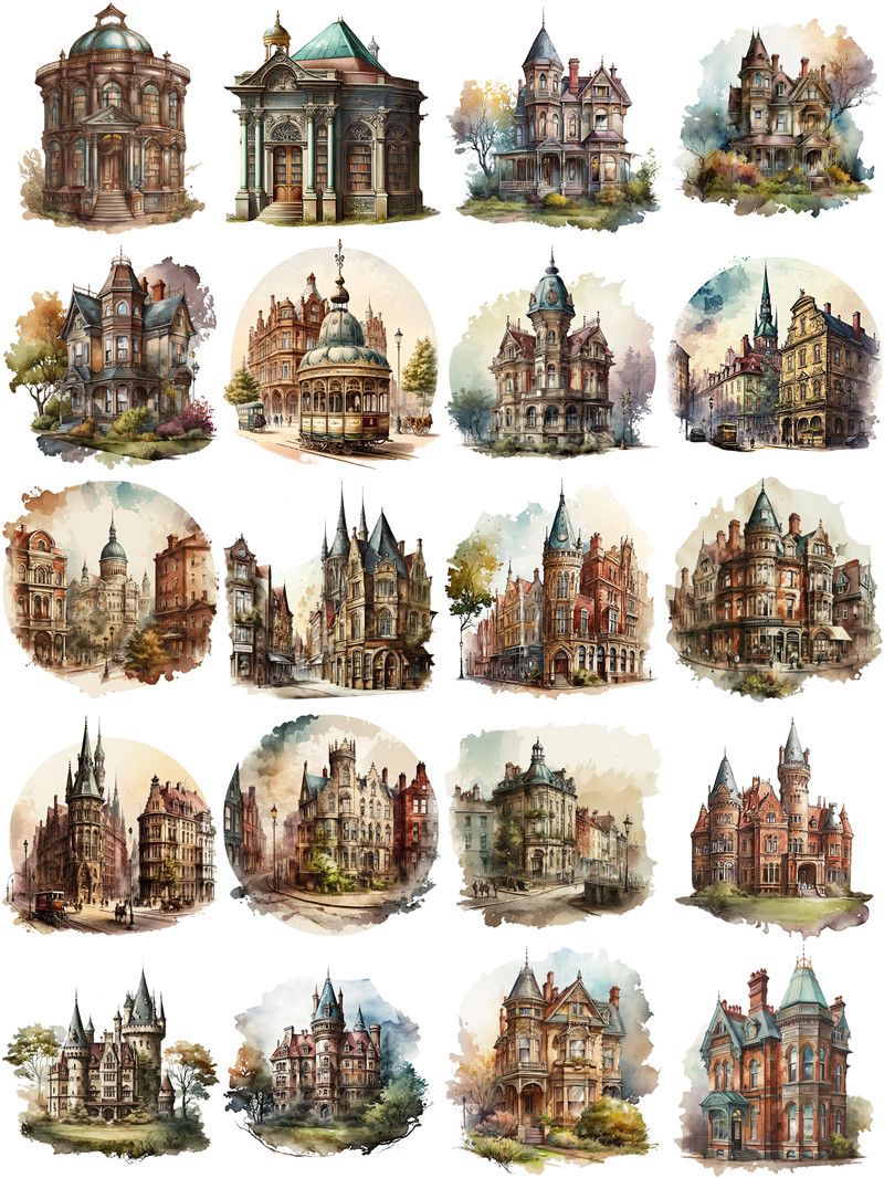 The Victoria Citadel Stickers  - Kids Toys Victoria 评论和价格