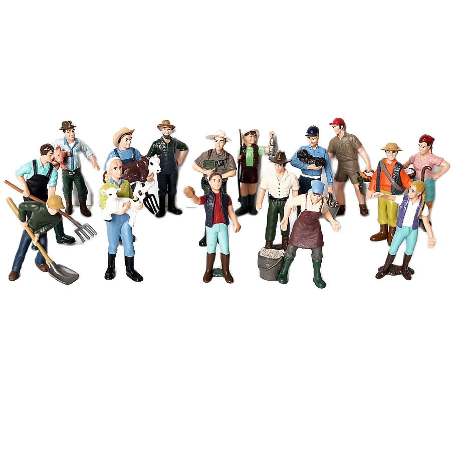 17PCS Assorted Simulation Farm - Kids Toys Under $20 评论和价格