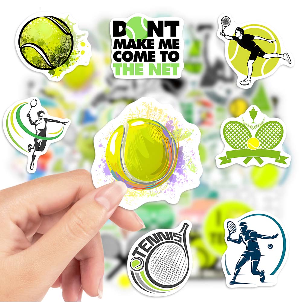 Tennis Theme Lovers Sticekrs D - Kids Toys Laptop 评论和价格