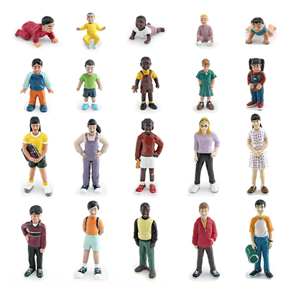 Kids Action Figure Boys Girls  - Kids Toys Little People 评论和价格