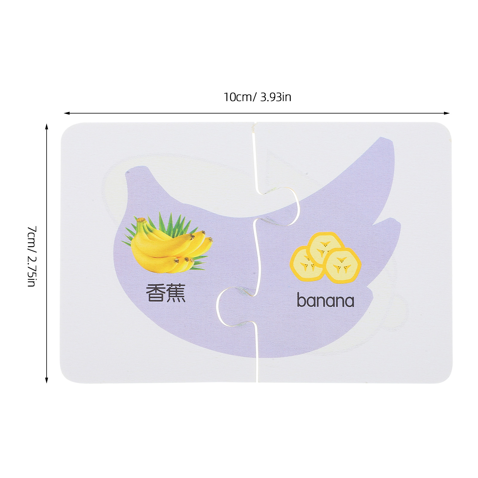 1Set Fruit Vegetable Card Set  - Educational Flash Card 评论和价格