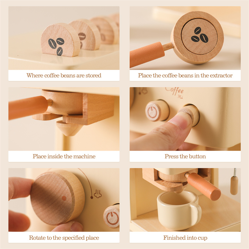 Kids Wooden Montessori Toy Set - Wooden Blocks Stacking 评论和价格
