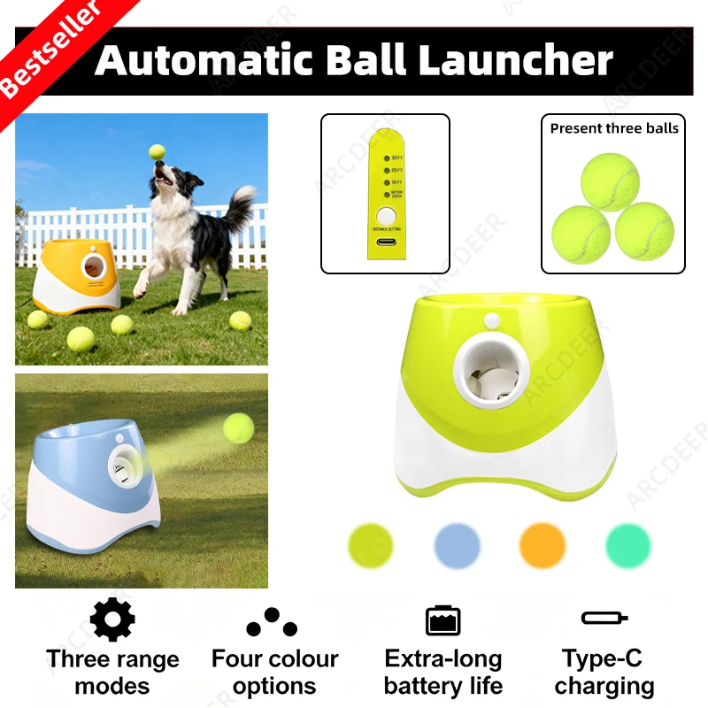 Rechargeable Automatic Ball La - Catapult Launcher Toy 评论和价格